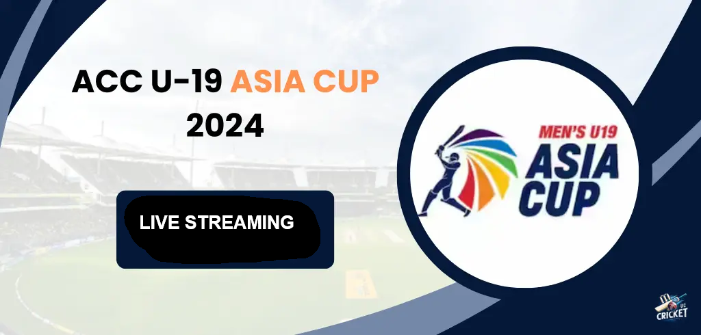 U19 ASIA CUP 2024 LIVE